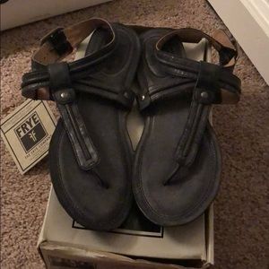 Brand new in box frye sandals